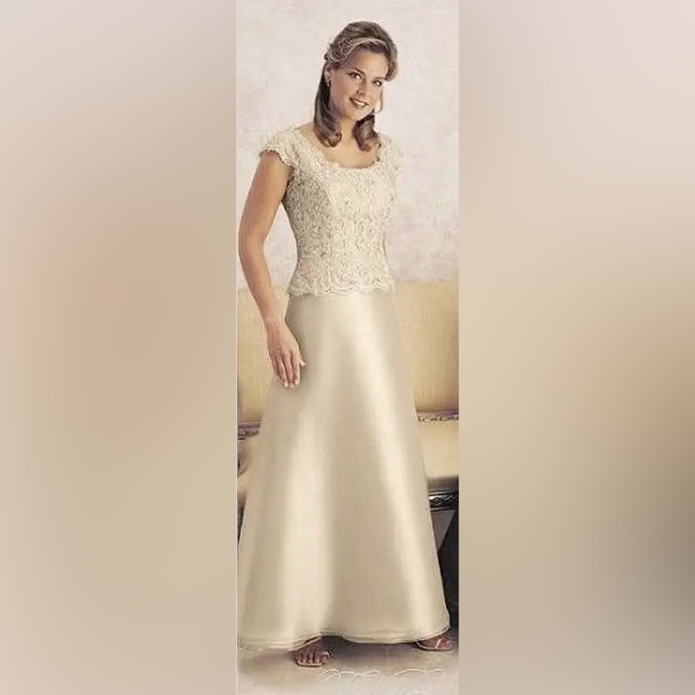 Vintage Montage By Mon Cheri Gown Size 8 $130 OBO